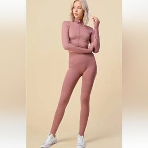 NWT Plus Size Two Piece Set Zip Up Hoodie Leggings SUPER SOFT